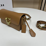 Colestore Coach Studio Baguette Bag in Honey Brown 20x10x7cm - 6