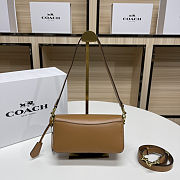 Colestore Coach Studio Baguette Bag in Honey Brown 20x10x7cm - 3