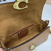 Colestore Coach Studio Baguette Bag in Honey Brown 20x10x7cm - 2