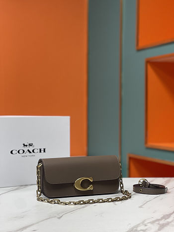 Colestore Coach Idol Bag Brown 24x10x7cm