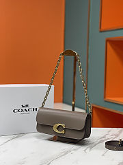 Colestore Coach Idol Bag Brown 24x10x7cm - 3