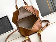 Colestore Givenchy Mini Antigona Cube Brown bag in leather 13x19x22cm - 2
