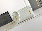 Colestore Givenchy Mini Antigona Cube Cream bag in leather 13x19x22cm - 3