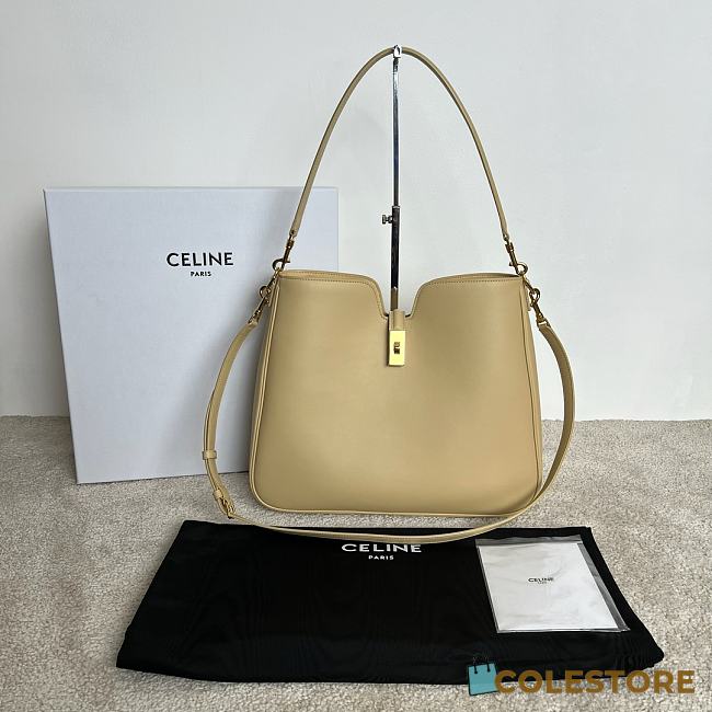 Colestore Celine Camille 16 Soft Straw 24.5x21.5x5cm - 1