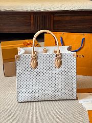 Colestore Louis Vuitton OnTheGo PM Azure Blue/Sand 35cm - 5