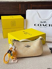 Colestore Coach Teri Shoulder Bag Yellow  24 x 13 cm - 5