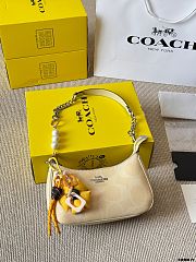 Colestore Coach Teri Shoulder Bag Yellow  24 x 13 cm - 3