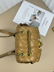 Colestore Coach Tabby Backpack Honey Brown 22.5x21x13.5cm - 6