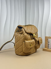 Colestore Coach Tabby Backpack Honey Brown 22.5x21x13.5cm - 5