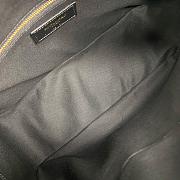 Colestore YSL Saint Laurent Lyia Zip-up Duffle Bag in Black 31x13x16cm - 4