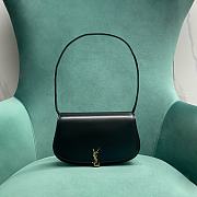  Colestore YSL Saint Laurent Mini Voltaire in Black 21×4×13cm - 1
