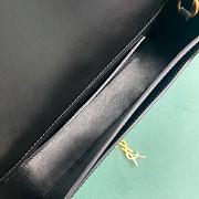  Colestore YSL Saint Laurent Mini Voltaire in Black 21×4×13cm - 6