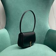  Colestore YSL Saint Laurent Mini Voltaire in Black 21×4×13cm - 3