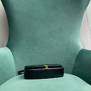  Colestore YSL Saint Laurent Mini Voltaire in Black 21×4×13cm - 2