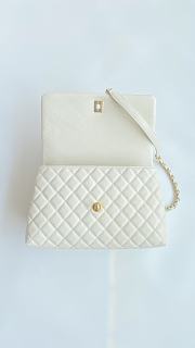 Colestore Chanel Coco Handle Top Flap Bag Caviar Leather size 28cm - 2