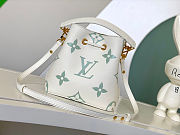 Colestore Louis Vuitton Neonoe BB Monogram Empreinte Leather Green 20x20x13cm - 3