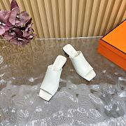 Colestore Hermes Iconique 60 Sandal White  - 6