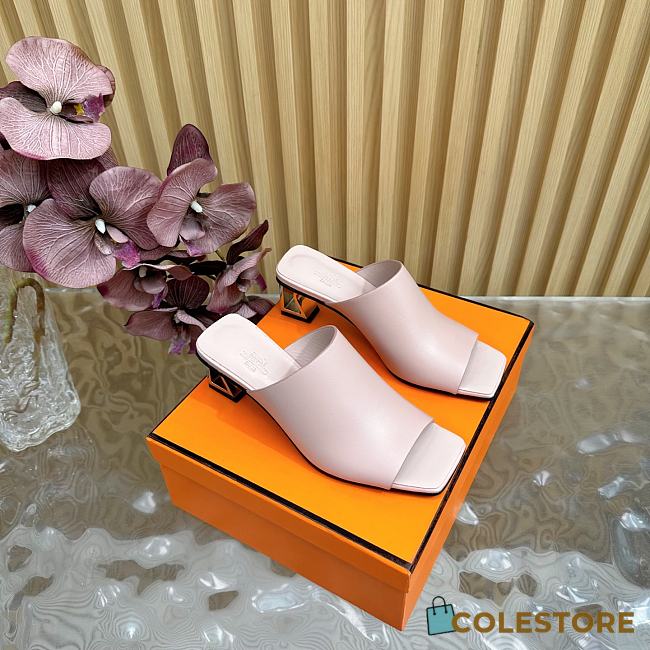 Colestore Hermes Iconique 60 Sandal Brush Pink - 1