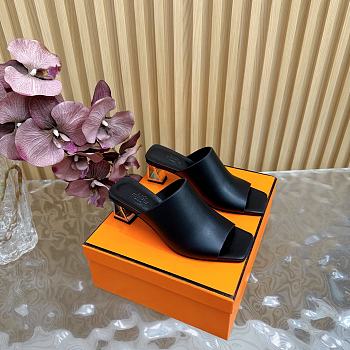 Colestore Hermes Iconique 60 Sandal Black