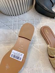 Colestore Celine Marina Fringed Mule In Cotton Light Caramel  - 3