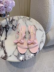Colestore Chanel Bow Chunky Sandal in Pink - 3