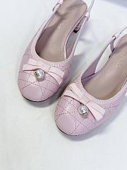 Colestore Dior Ballet Slingback Pump Quilted Cannage Calfskin Pink - 2
