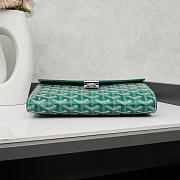 Colestore Goyard Chypre Wallet Pouch Green 21.5x15cm - 4