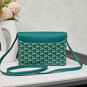 Colestore Goyard Chypre Wallet Pouch Green 21.5x15cm - 2