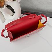 Colestore Goyard Chypre Wallet Pouch Red 21.5x15cm - 6