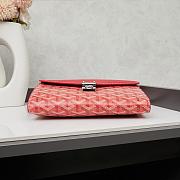 Colestore Goyard Chypre Wallet Pouch Red 21.5x15cm - 2