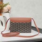 Colestore Goyard Chypre Wallet Pouch Brown 21.5x15cm - 3