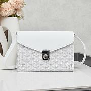 Colestore Goyard Chypre Wallet Pouch White 21.5x15cm - 1