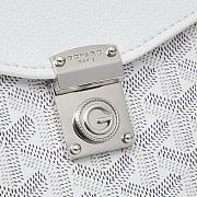 Colestore Goyard Chypre Wallet Pouch White 21.5x15cm - 4