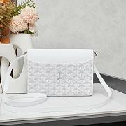 Colestore Goyard Chypre Wallet Pouch White 21.5x15cm - 2
