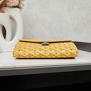 Colestore Goyard Chypre Wallet Pouch Yellow 21.5x15cm - 6