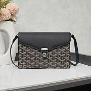 Colestore Goyard Chypre Wallet Pouch Black 21.5x15cm - 1