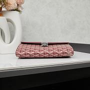 Colestore Goyard Chypre Wallet Pouch Burgundy 21.5x15cm - 4