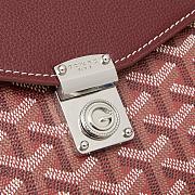 Colestore Goyard Chypre Wallet Pouch Burgundy 21.5x15cm - 2