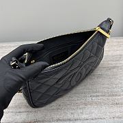 Colestore Chanel Black Quilted Caviar Leather 20x15x4cm - 3