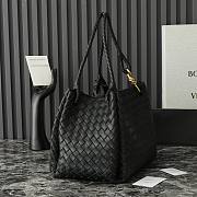 Colestore Bottega Veneta Large Parachute Black 30x26x20cm - 6