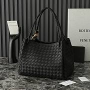 Colestore Bottega Veneta Large Parachute Black 30x26x20cm - 5