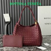 Colestore Bottega Veneta Large Parachute Burgundy 30x26x20cm - 1