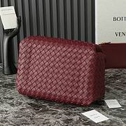 Colestore Bottega Veneta Large Parachute Burgundy 30x26x20cm - 5
