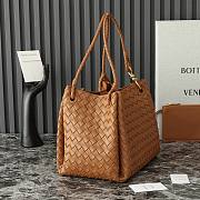 Colestore Bottega Veneta Large Parachute Caramel 30x26x20cm - 5