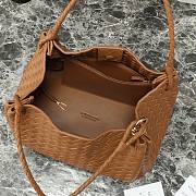 Colestore Bottega Veneta Large Parachute Caramel 30x26x20cm - 3