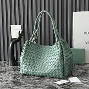Colestore Bottega Veneta Large Parachute Hunter Green 30x26x20cm - 5