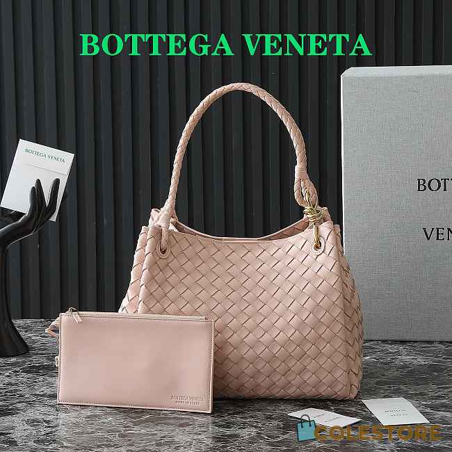 Colestore Bottega Veneta Large Parachute Light Pink 30x26x20cm - 1