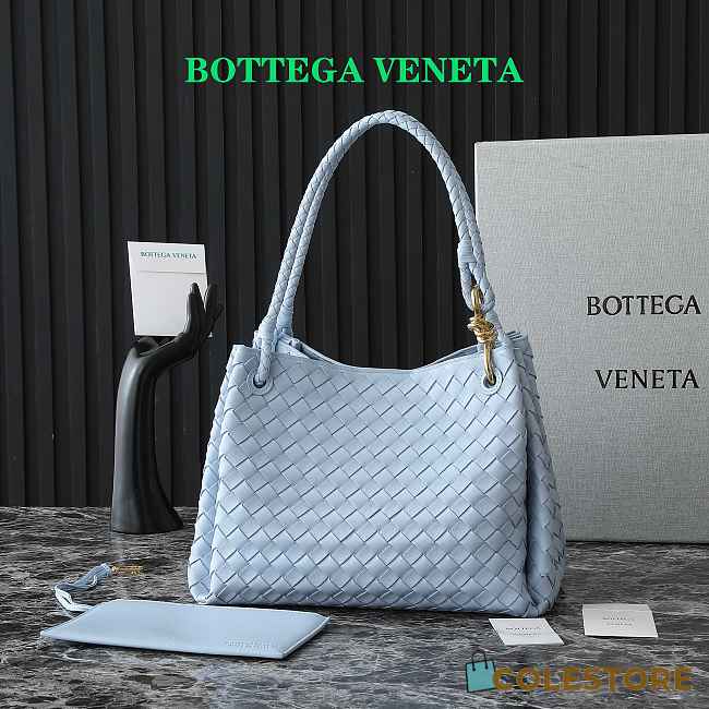 Colestore Bottega Veneta Large Parachute Lunar 30x26x20cm - 1