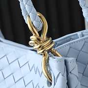 Colestore Bottega Veneta Large Parachute Lunar 30x26x20cm - 6