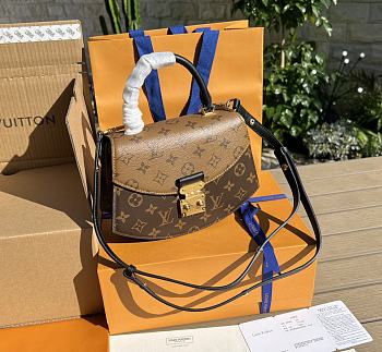 Colestore Louis Vuitton Tilsitt Monogram Reverse Brown 23.5×16.5×8cm